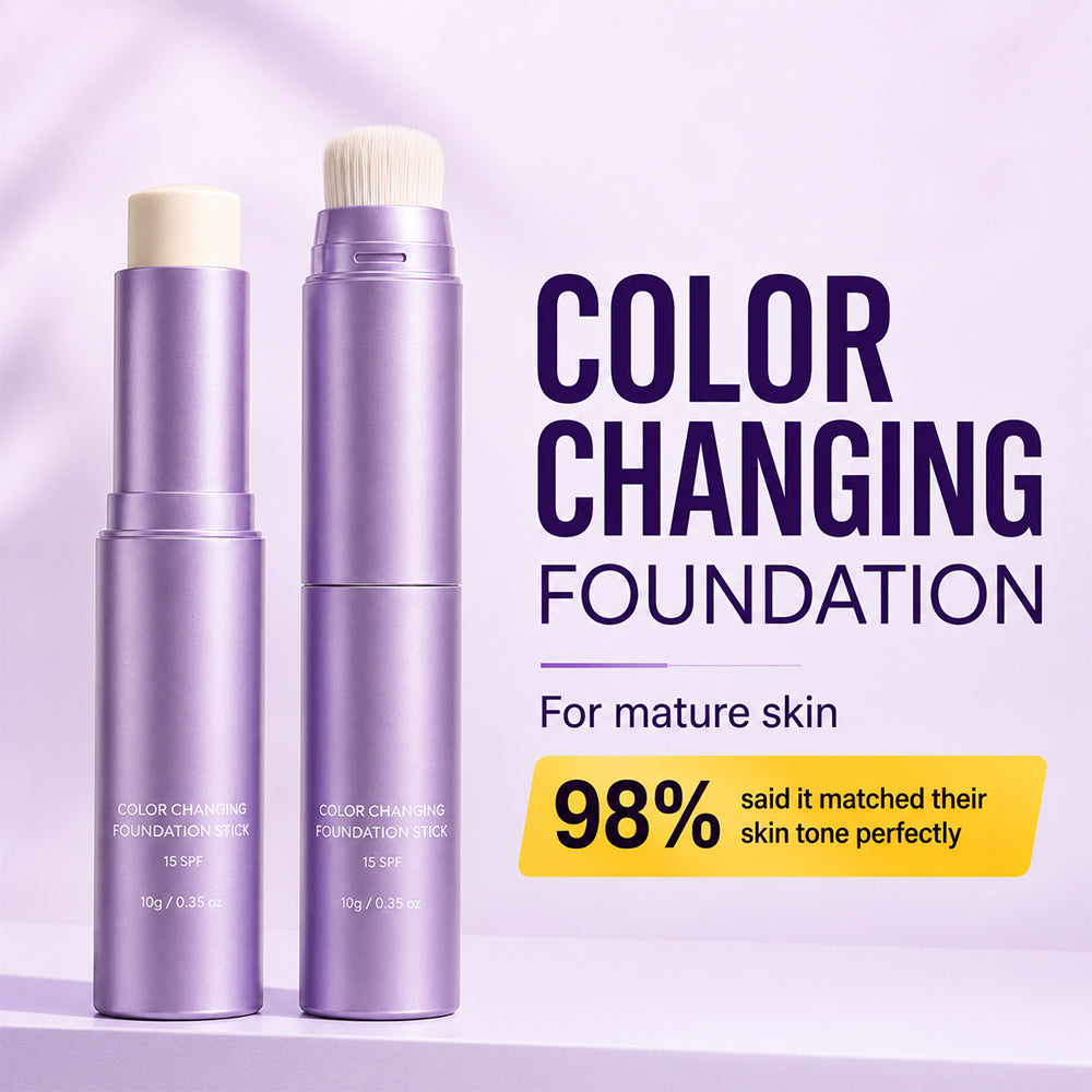 🔥Final 2 Hour BUY 1 GET 1 FREE! 🔥 Color Changing Foundation Stick