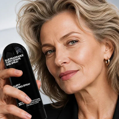 👩 Peach-scented volumizing & setting spray—for lightweight, bouncy hair and long-lasting hold.